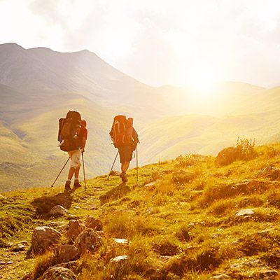 Sonne Bergsteigen Vitamin D